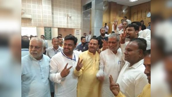 Haryana Assembly polls results: BJP with 40 seats, sees bigwigs stumble, Congress distant second; JJP's Dushyant Chautala eyes kingmaker's role