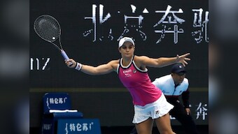 China Open: Ashleigh Barty battles past Petra Kvitova in three-set tie to book place in semi-finals