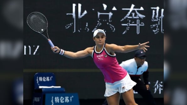 China Open: Ashleigh Barty battles past Petra Kvitova in three-set tie to book place in semi-finals