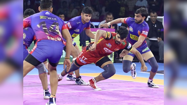 Pro Kabaddi 2019 Playoffs Highlights, Dabang Delhi vs Bengaluru Bulls in Ahmedabad: Naveen Kumar stars as Delhi see off reigning champions