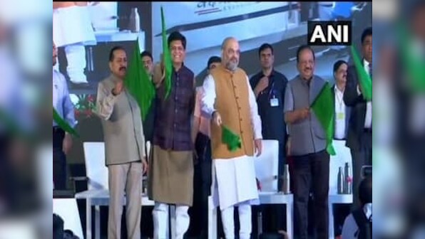 Amit Shah flags off New Delhi-Katra Vande Bharat Express, says 'big gift' for Jammu and Kashmir's development on tourism