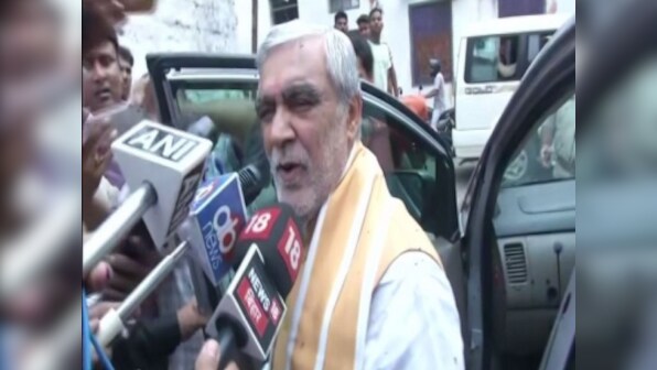 Union minister Ashwini Kumar Choubey attacked with ink in Patna, claims media was real target of assault