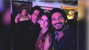Dulquer Salmaan says he was 'starstruck' after meeting Shah Rukh Khan at Amitabh Bachchan's Diwali bash