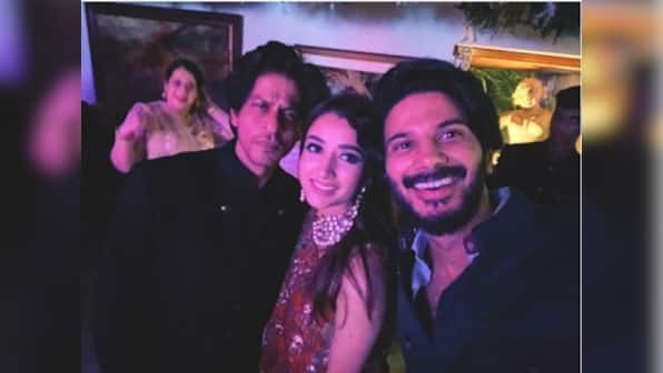 Dulquer Salmaan says he was 'starstruck' after meeting Shah Rukh Khan at Amitabh Bachchan's Diwali bash