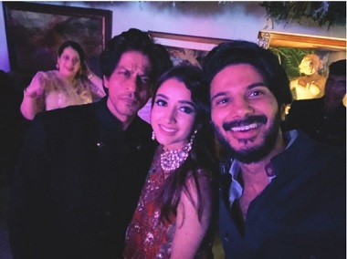 Dulquer Salmaan says he was 'starstruck' after meeting Shah Rukh Khan at Amitabh Bachchan's Diwali bash Dulquer Salmaan says he was 'starstruck' after meeting Shah Rukh Khan at Amitabh Bachchan's Diwali bash