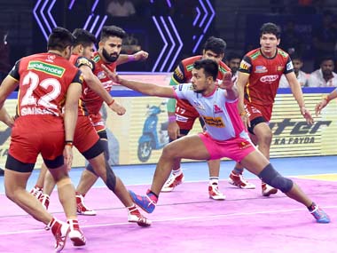 Pro Kabaddi 2019: Deepak Narwal shines as Jaipur Pink Panthers pull off come-back win over Bengaluru Bulls Pro Kabaddi 2019: Deepak Narwal shines as Jaipur Pink Panthers pull off come-back win over Bengaluru Bulls