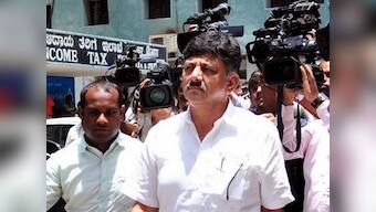Congress leader DK Shivakumar accorded tumultuous welcome from supporters in Bengaluru after getting bail in money laundering case