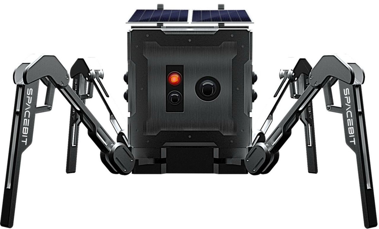 Close up of Spacebit's rover. image credit: Twitter