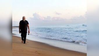 Narendra Modi plogs Kovalam Beach in Mamallapuram during morning walk, advises citizens to maintain cleanliness