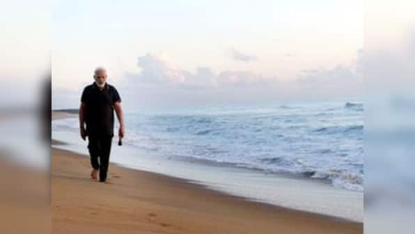 Narendra Modi plogs Kovalam Beach in Mamallapuram during morning walk, advises citizens to maintain cleanliness