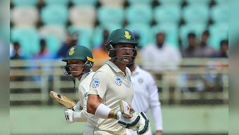 Dean Elgar, Quinton de Kock hit centuries to script impressive comeback for South Africa on Day three of first Test against India