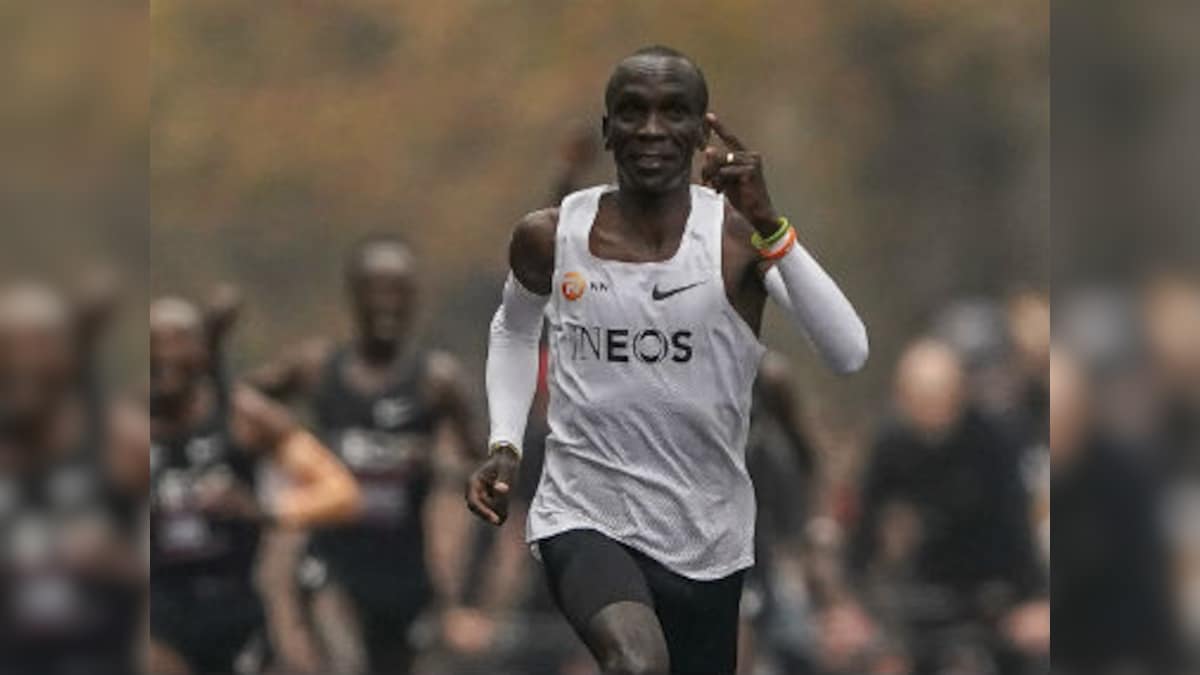 Eliud Kipchoge's Alphafly shoe would be legal under World Athletics' new rules, says Nike