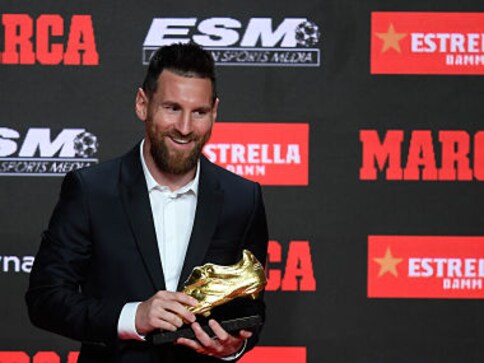 messi golden shoe 2019