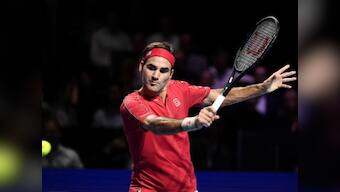 Swiss Indoors Basel 2019: Roger Federer celebrates 1,500th match with straight sets win over Peter Gojowczyk