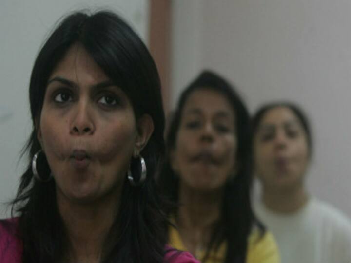 Five yoga poses for a slimmer face