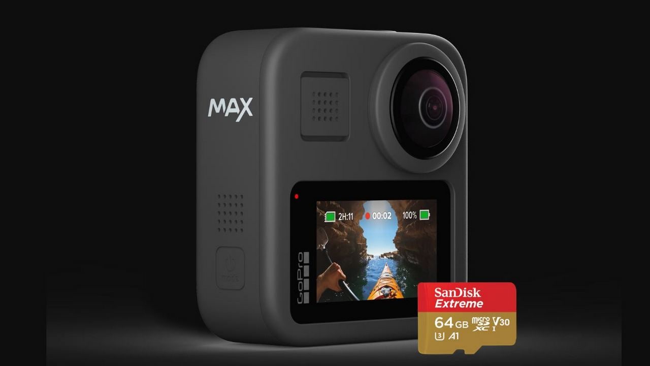 GoPro Max 360 camera. Image: GoPro