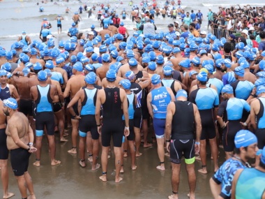 Goa Ironman 70.3: Bishworjit Saikhom finishes first as Indians claim top honours; veteran Natascha Badmann wins women's overall race Goa Ironman 70.3: Bishworjit Saikhom finishes first as Indians claim top honours; veteran Natascha Badmann wins women's overall race