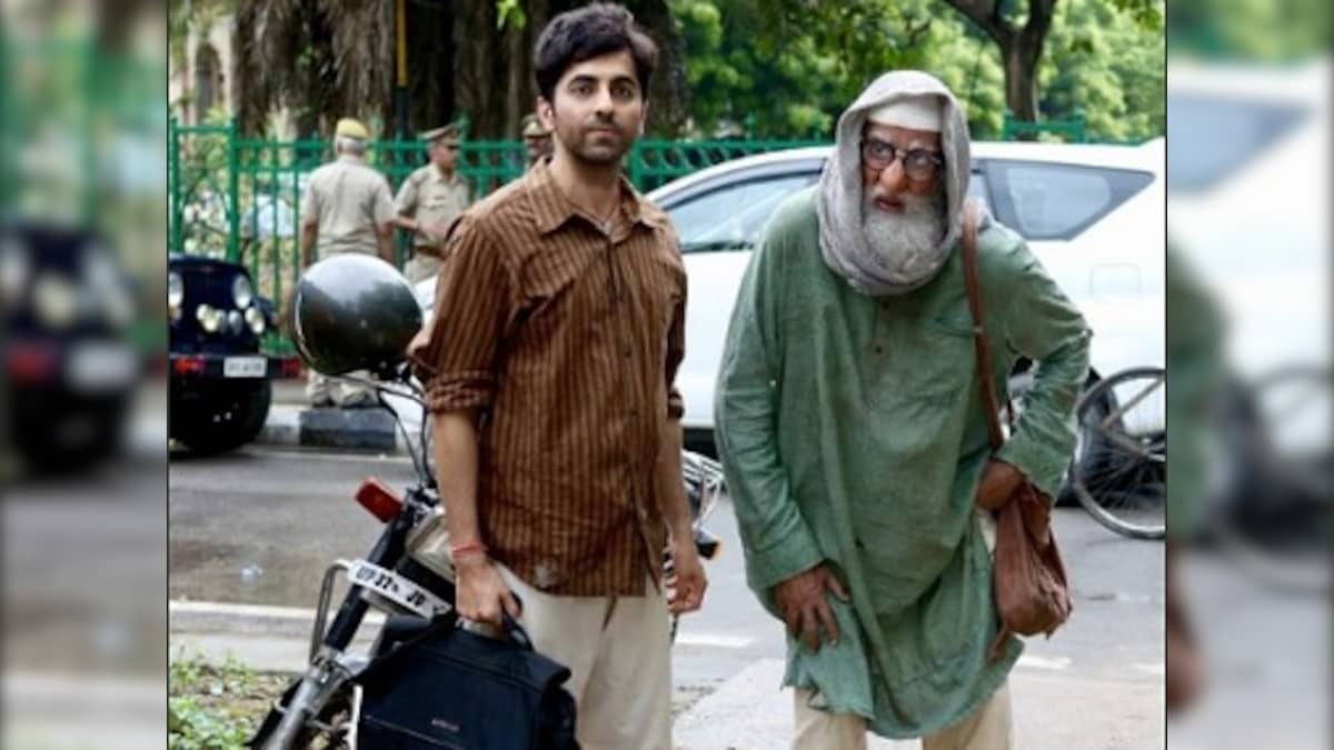 Gulabo Sitabo: First look of Ayushmann Khurrana, Amitabh Bachchan unveiled; film will release on 28 February 2020