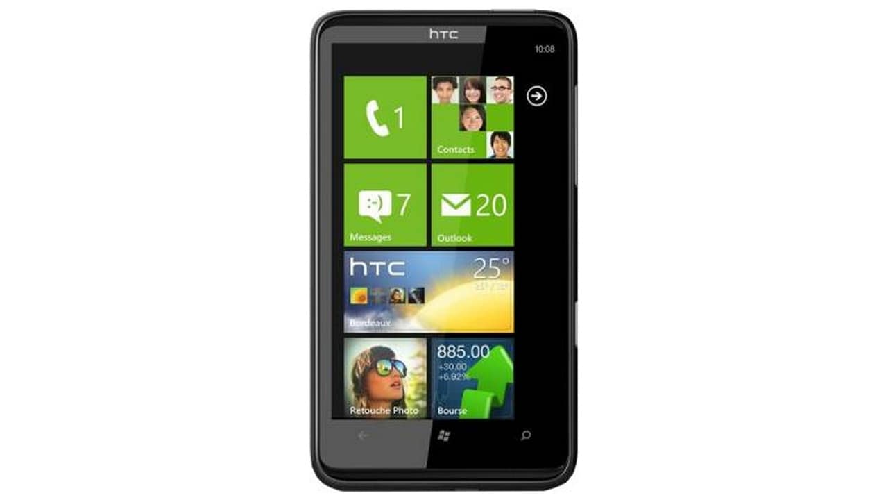 The HTC HD7.