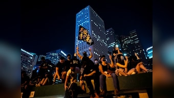 Hong Kong Police shoots teen in chest during protests on China's 70th anniversary; youth taken to hospital
