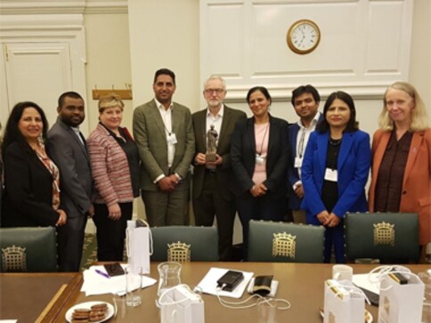 Indian Overseas Congress claims India's image wasn't sullied during meet with Jeremy Corbyn; accuses BJP, media of spreading misinformation Indian Overseas Congress claims India's image wasn't sullied during meet with Jeremy Corbyn; accuses BJP, media of spreading misinformation