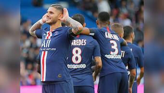 Ligue 1: Mauro Icardi nets first league goal as PSG thump Angers; Montpellier beats Monaco to climb to sixth place