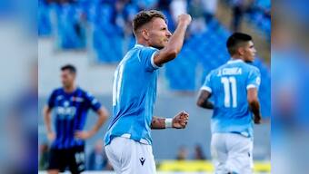 Serie A: Ciro Immobile's late penalties seal dramatic comeback as Lazio draw 3-3 against Atalanta