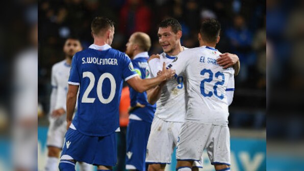 Euro 2020 Qualifiers: Andrea Belotti's brace powers Italy to 5-0 hammering of Liechtenstein as Azzurri equal 80-year-old record