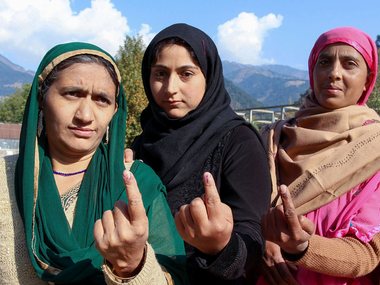 Jammu and Kashmir's Block Development Council elections record 98.3% turnout; all major parties except BJP boycott polls Jammu and Kashmir's Block Development Council elections record 98.3% turnout; all major parties except BJP boycott polls