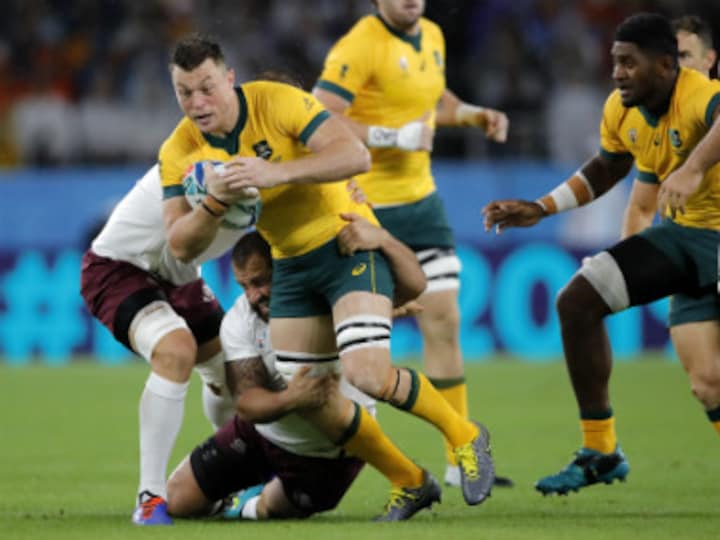 Rugby World Cup 2019: Australia overcome tough challenge from Georgia to register 27-8 victory