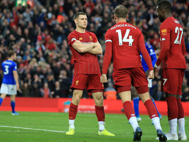 Premier League: Late James Milner penalty takes Liverpool eight points clear in first place; Tottenham rocked by Brighton Premier League: Late James Milner penalty takes Liverpool eight points clear in first place; Tottenham rocked by Brighton