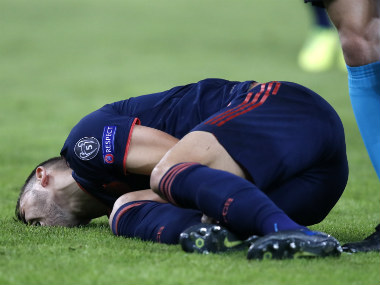 Champions League: Lucas Hernandez joins Bayern Munich's sickbay after ankle injury against Olympiakos Champions League: Lucas Hernandez joins Bayern Munich's sickbay after ankle injury against Olympiakos