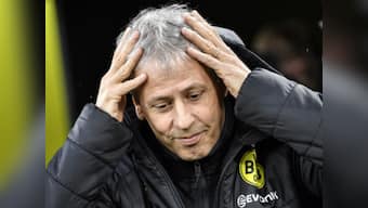 Bundesliga: Borussia Dortmund manager Lucien Favre faces more uncertainty in job after goalless draw in Ruhr Derby