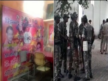 Controversial ex-Hindu Mahasabha leader Kamlesh Tiwari succumbs to injuries after being shot at in his office in Lucknow Controversial ex-Hindu Mahasabha leader Kamlesh Tiwari succumbs to injuries after being shot at in his office in Lucknow