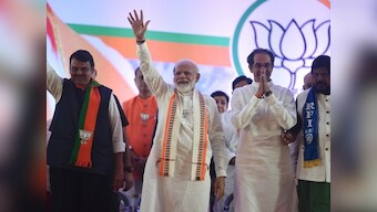 Narendra Modi, at final rally before Maharastra Assembly polls in Mumbai, claims Congress failed to act after terror attacks