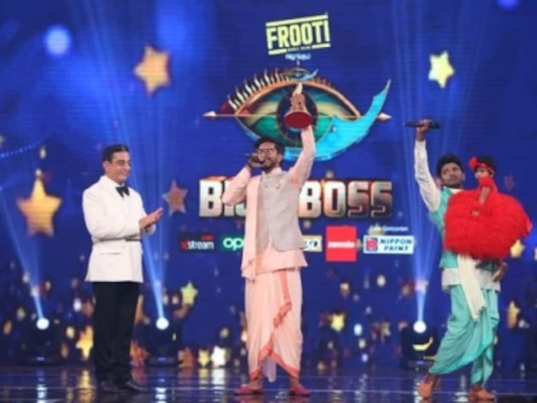 Bigg Boss Tamil grand finale: Mugen Rao wins title; Losliya declared first and second runner-up-Entertainment News , Firstpost