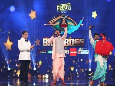 Bigg Boss Tamil 3 grand finale: Mugen Rao wins title; Sandy, Losliya declared first and second runner-up Bigg Boss Tamil 3 grand finale: Mugen Rao wins title; Sandy, Losliya declared first and second runner-up