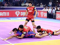 Pro Kabaddi 2019 Highlights, Jaipur Pink Panthers vs UP Yoddha in Pune:  Yoddha edge out Panthers-Sports News , Firstpost