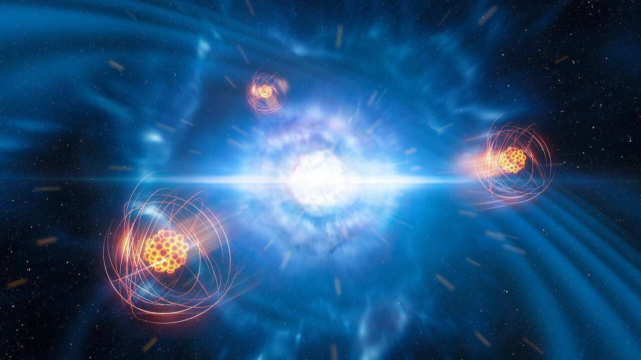 Neutron stars have neutrons in them. Image: ESO