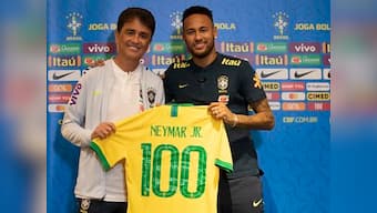 Neymar becomes youngest to 100 Brazil caps in friendly draw with Senegal in Singapore