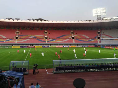 AFC Cup final moved from North Korea to Shanghai after blacked-out match AFC Cup final moved from North Korea to Shanghai after blacked-out match