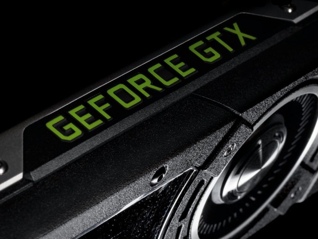 NVIDIA GeForce GTX GPU.