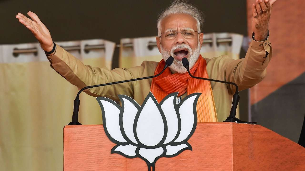 Narendra Modi slams 'political opportunists', hits out at Opposition ...