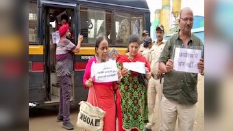 PMC Bank depositors detained for protesting near Maharashtra chief minister Devendra Fadnavis' residence, released later