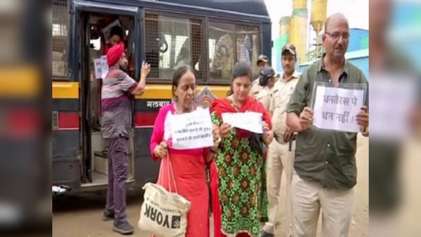 PMC Bank depositors detained for protesting near Maharashtra chief minister Devendra Fadnavis' residence, released later