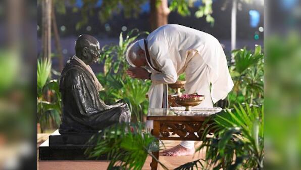 Mahatma Gandhi 150th birth anniversary: Narendra Modi declares India open defecation-free, visits Ahmedabad's Sabarmati Ashram