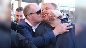 Former England footballer Paul Gascoigne on trial for sexual assault after kissing female passenger on train