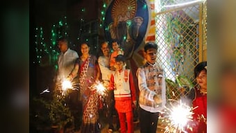 Delhi's air quality dips to 'very poor' on Diwali after revellers continue to defy SC-enforced two-hour limit for bursting crackers