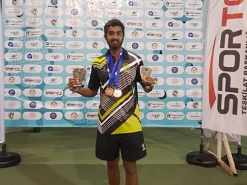 After relishing 'double delight' at World Deaf Tennis Championships, Prithvi Sekhar says positive mentality is key to success After relishing 'double delight' at World Deaf Tennis Championships, Prithvi Sekhar says positive mentality is key to success