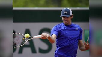 Swiss Indoors: Reilly Opelka fires 31 aces in three-set win over Roberto Bautista Agut to enter semis